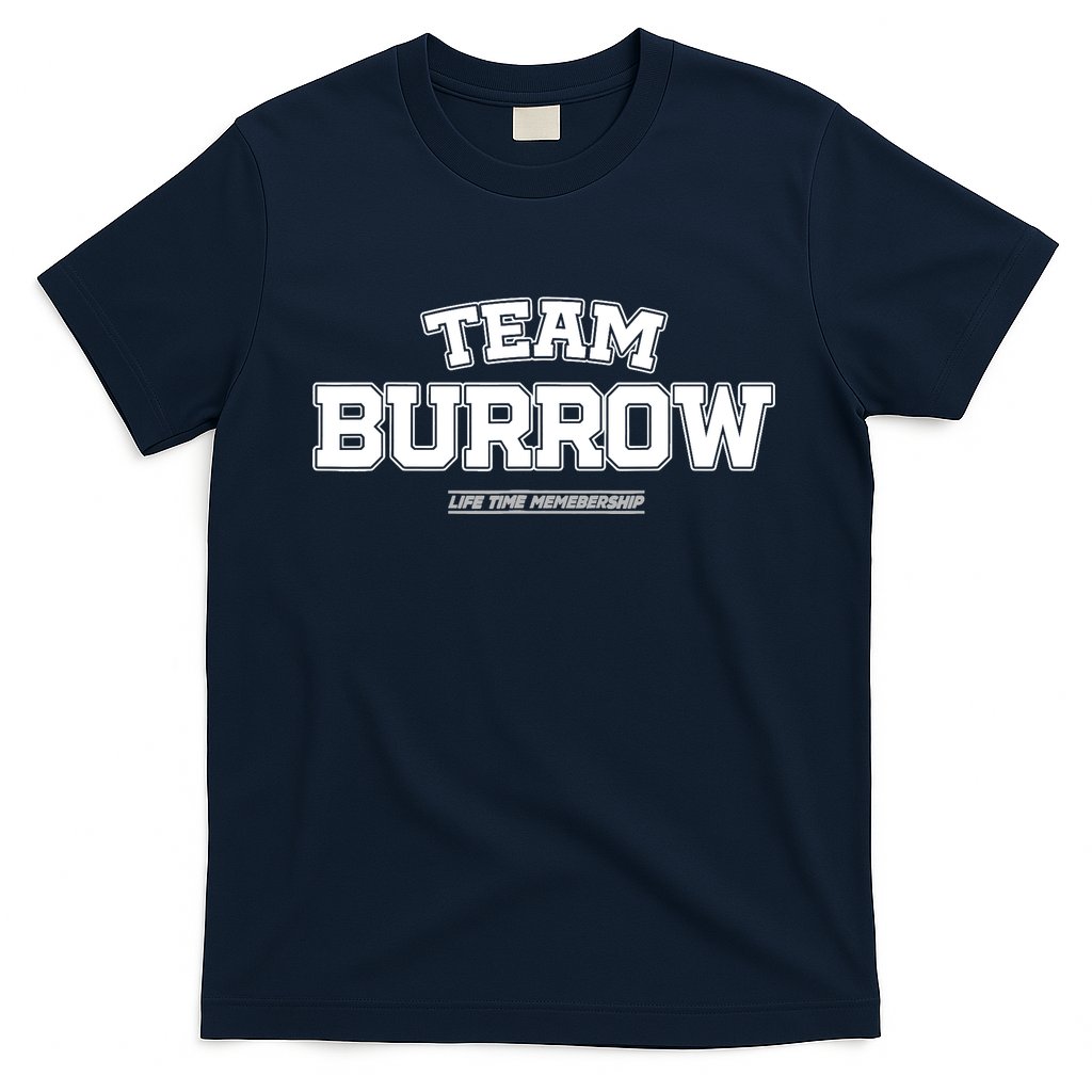 Team Burrow Proud Family Surname, Last Name Team Burrow T-Shirt