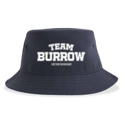 Team Burrow Proud Family Surname, Last Name Team Burrow Sustainable Bucket Hat