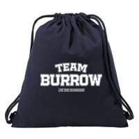 Team Burrow Proud Family Surname, Last Name Team Burrow Drawstring Bag