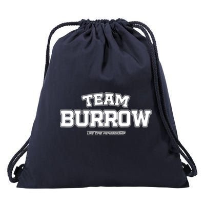 Team Burrow Proud Family Surname, Last Name Team Burrow Drawstring Bag