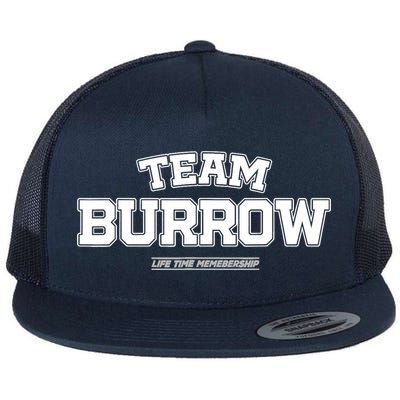 Team Burrow Proud Family Surname, Last Name Team Burrow Flat Bill Trucker Hat