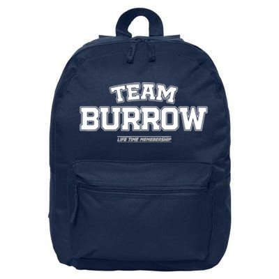 Team Burrow Proud Family Surname, Last Name Team Burrow 16 in Basic Backpack