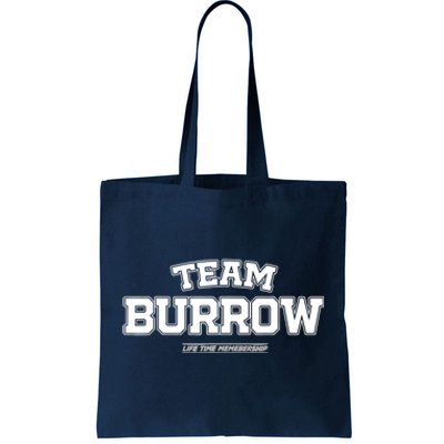 Team Burrow Proud Family Surname, Last Name Team Burrow Tote Bag