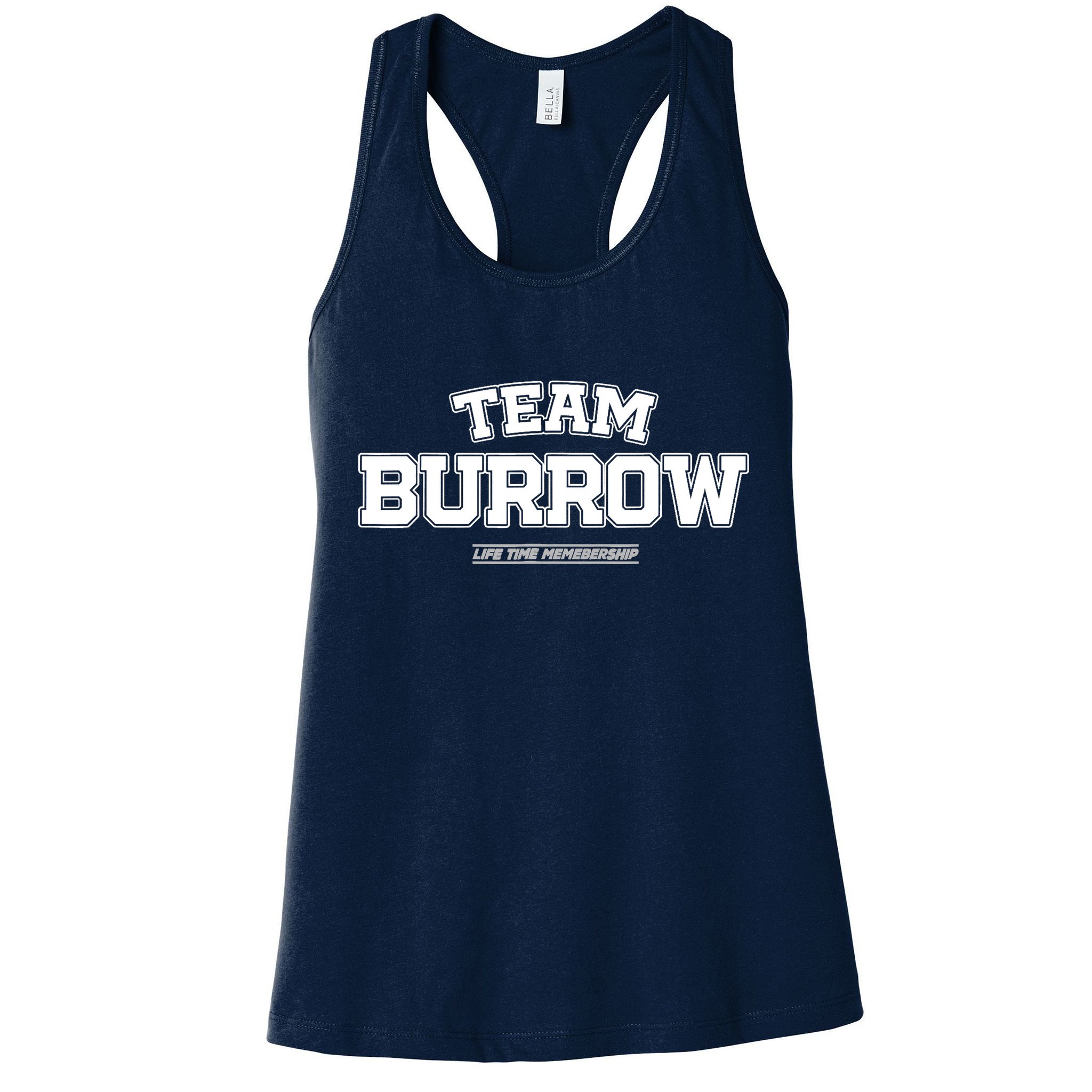 Team Burrow Proud Family Surname, Last Name Team Burrow Womens Tank Top