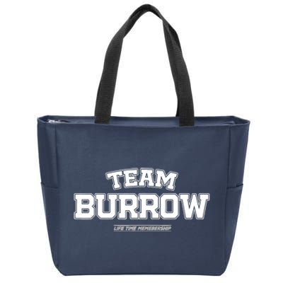 Team Burrow Proud Family Surname, Last Name Team Burrow Zip Tote Bag