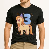 Third Birthday Pony Gift Cooling Performance Crew T-Shirt