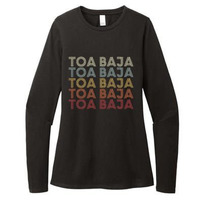 Toa Baja Puerto Rico Toa Baja Pr Vintage Text Womens CVC Long Sleeve Shirt