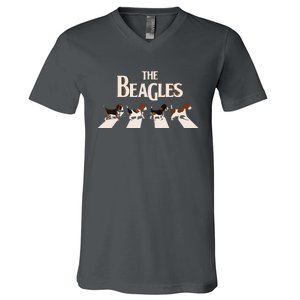 The Beagles Premium V-Neck T-Shirt