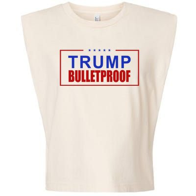 Trump Bulletproof Pro Trump America Garment-Dyed Women's Muscle Tee