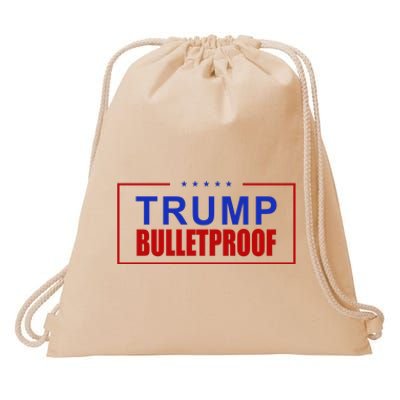 Trump Bulletproof Pro Trump America Drawstring Bag