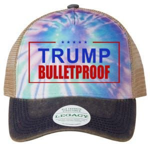 Trump Bulletproof Pro Trump America Legacy Tie Dye Trucker Hat