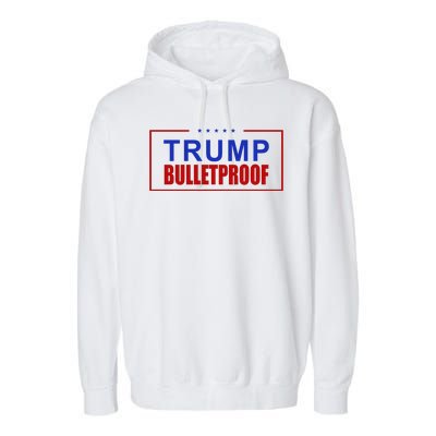 Trump Bulletproof Pro Trump America Garment-Dyed Fleece Hoodie