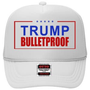 Trump Bulletproof Pro Trump America High Crown Mesh Back Trucker Hat