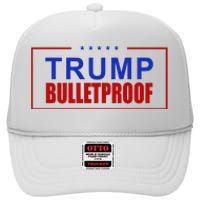 Trump Bulletproof Pro Trump America High Crown Mesh Back Trucker Hat