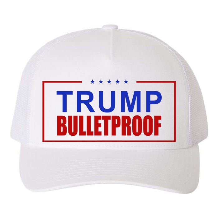 Trump Bulletproof Pro Trump America Yupoong Adult 5-Panel Trucker Hat