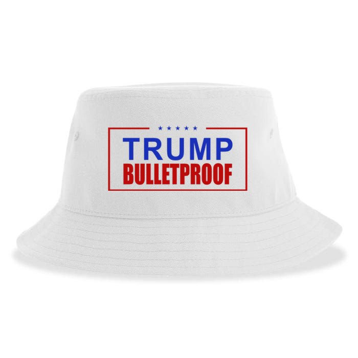 Trump Bulletproof Pro Trump America Sustainable Bucket Hat