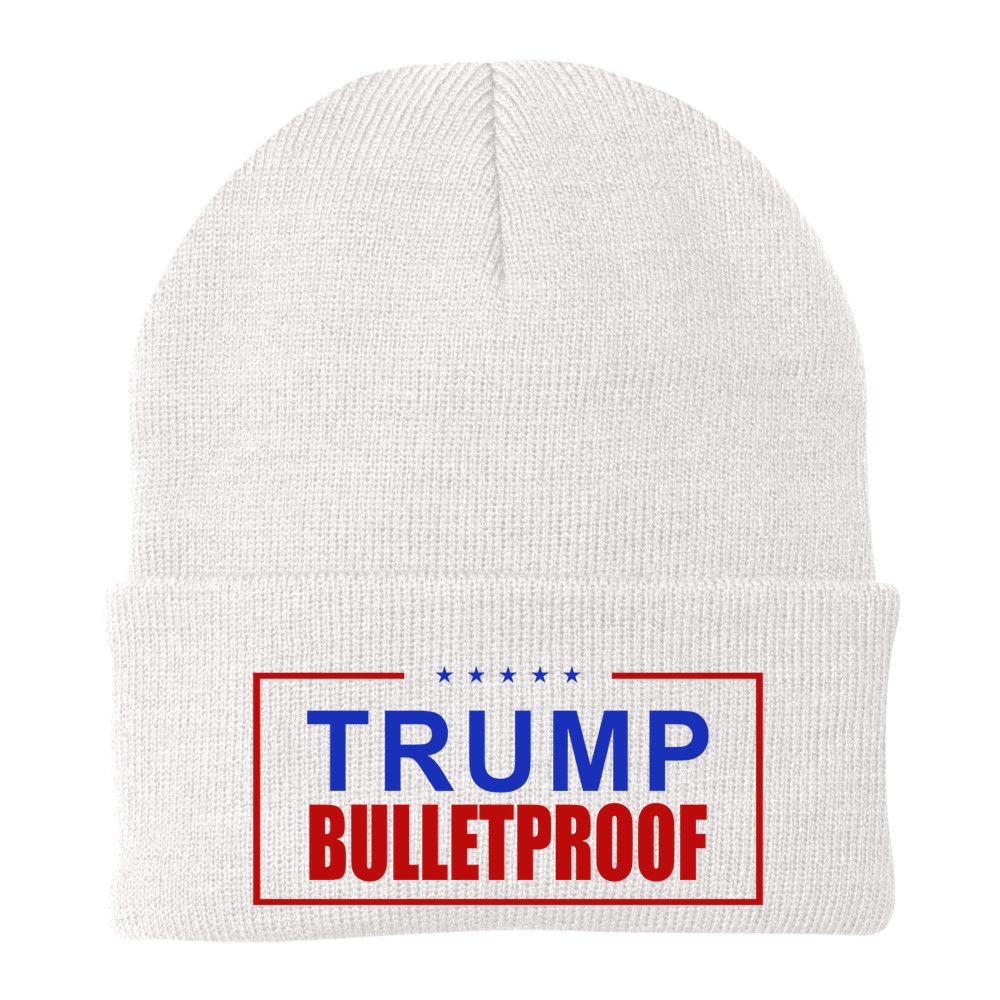 Trump Bulletproof Pro Trump America Beanie