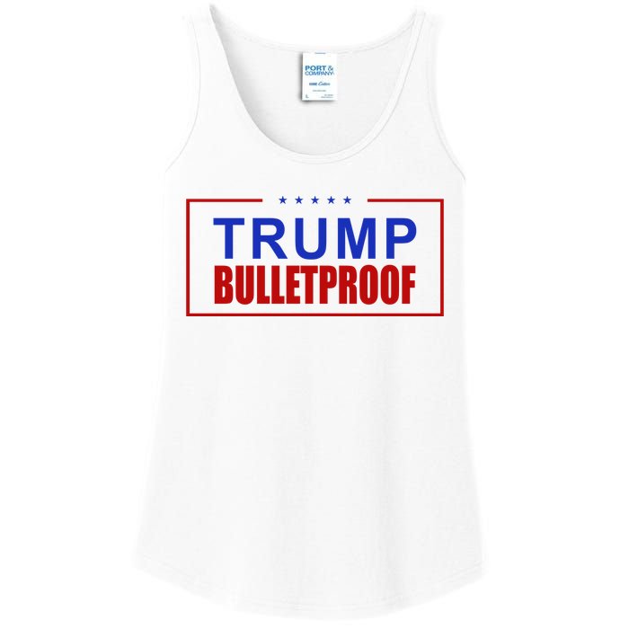 Trump Bulletproof Pro Trump America Ladies Essential Tank