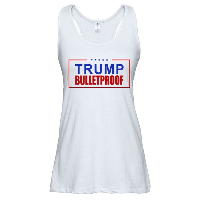 Trump Bulletproof Pro Trump America Ladies Essential Flowy Tank