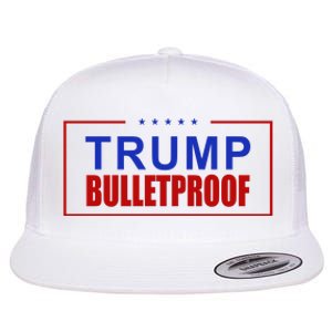 Trump Bulletproof Pro Trump America Flat Bill Trucker Hat