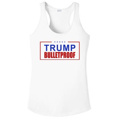 Trump Bulletproof Pro Trump America Ladies PosiCharge Competitor Racerback Tank