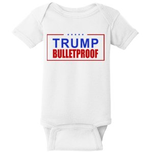 Trump Bulletproof Pro Trump America Baby Bodysuit