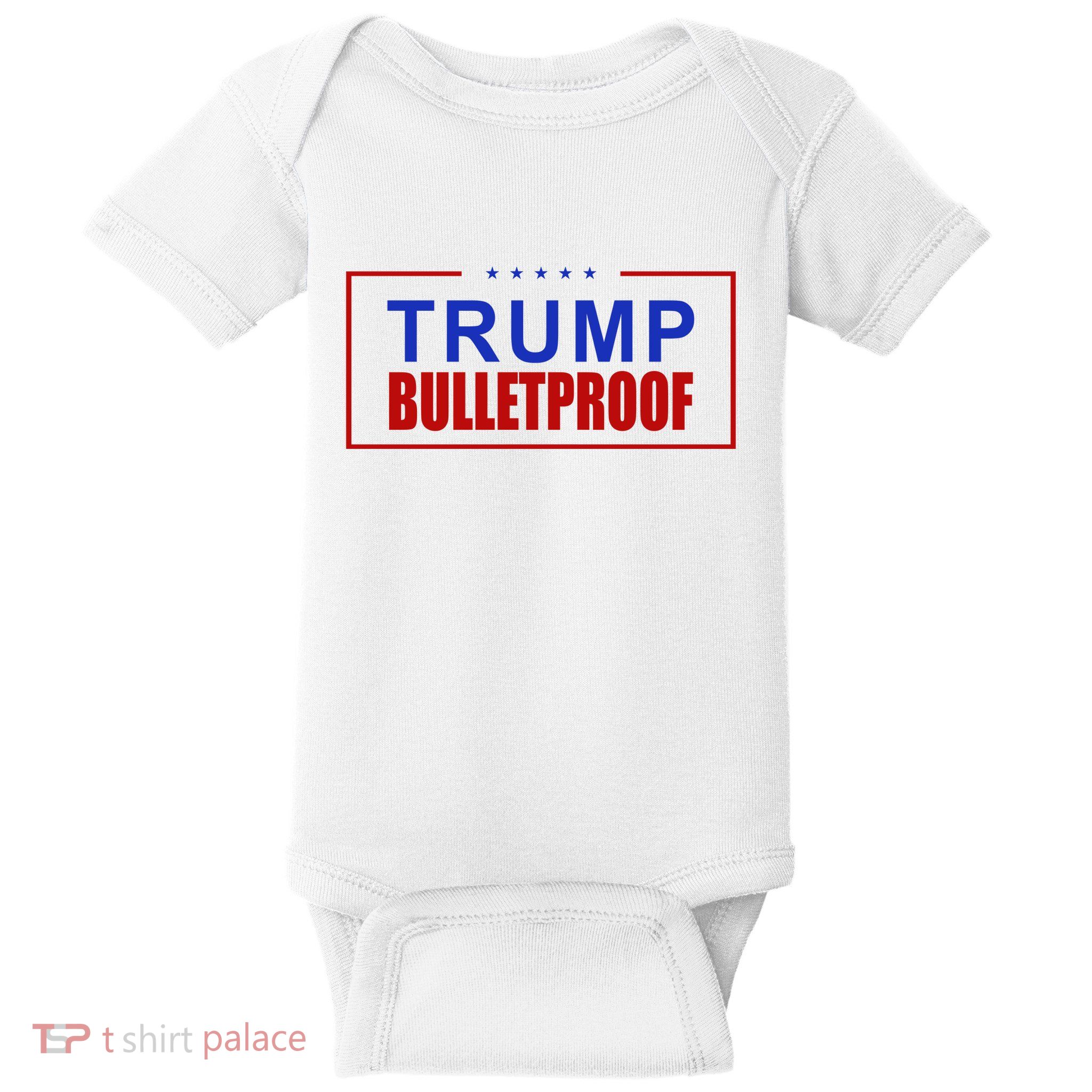 Trump Bulletproof Pro Trump America Baby Bodysuit
