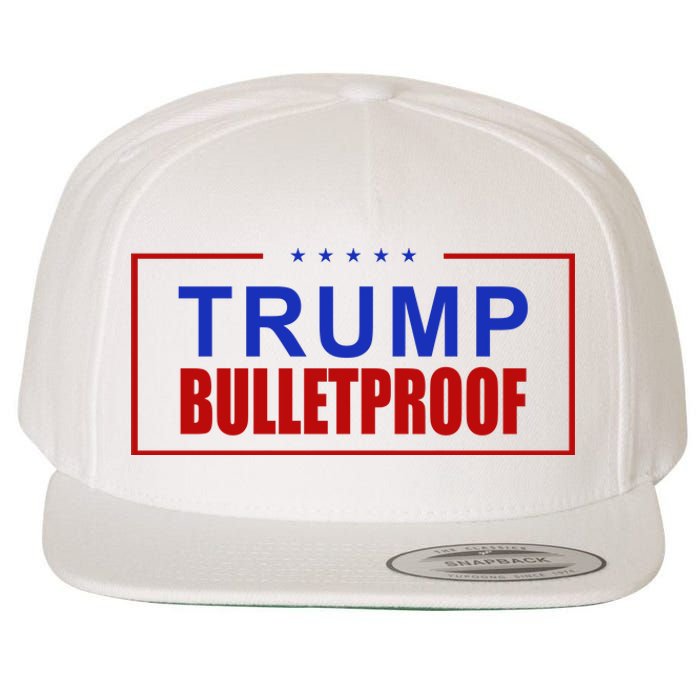 Trump Bulletproof Pro Trump America Wool Snapback Cap