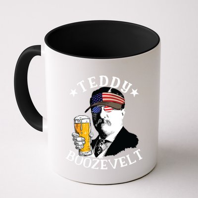 Teddy Boozevelt President Theodore Roosevelt Drinking Beer Mug