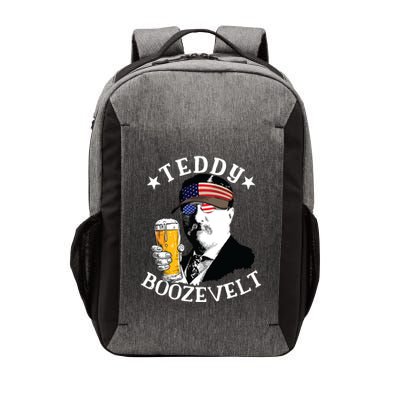 Teddy Boozevelt President Theodore Roosevelt Drinking Beer Vector Backpack
