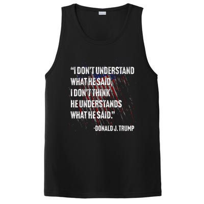 Trump Biden Presidential Debate 2024 Funny PosiCharge Competitor Tank