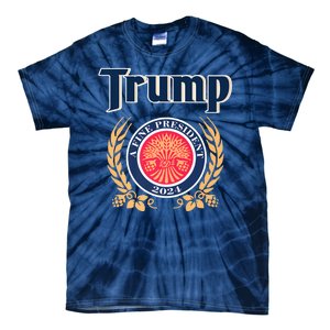 Trump Best President A Fine President 2024 2028 Tie-Dye T-Shirt