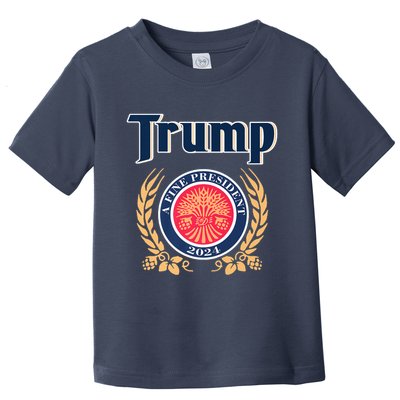 Trump Best President A Fine President 2024 2028 Toddler T-Shirt