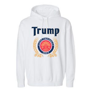 Trump Best President A Fine President 2024 2028 Garment-Dyed Fleece Hoodie