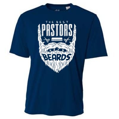 The Best Pastors Have Beards Funny Appreciation Gift For Cooling Performance Crew T-Shirt