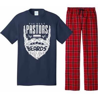 The Best Pastors Have Beards Funny Appreciation Gift For Pajama Set