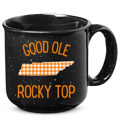 Tennessee Buffalo Plaid Classic Cute Tennessee 15oz Campfire Ceramic Mug