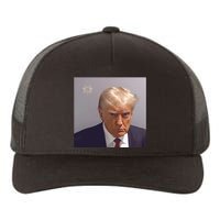 The Booking Photo Of Donald Trump Yupoong Adult 5-Panel Trucker Hat