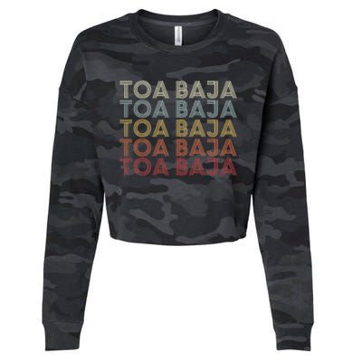 Toa Baja Puerto Rico Toa Baja Cropped Pullover Crew