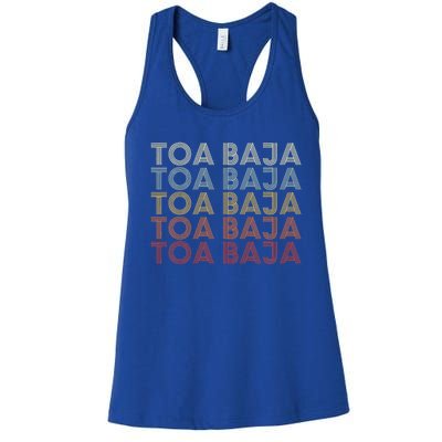 Toa Baja Puerto Rico Toa Baja Women's Racerback Tank