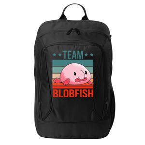 Team Blobfish Quote Deep Sea Fish Blobfish City Backpack