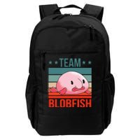 Team Blobfish Quote Deep Sea Fish Blobfish Daily Commute Backpack