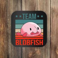 Team Blobfish Quote Deep Sea Fish Blobfish Coaster