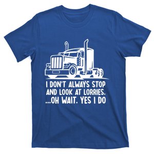 Trucker Big Rig Semicute Gifttrailer Truck Driver Funny Trucker Cool Gift T-Shirt