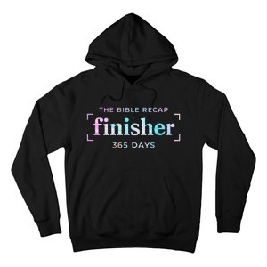 The Bible Recap Finisher 365 Days Gift Hoodie