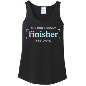 The Bible Recap Finisher 365 Days Gift Ladies Essential Tank