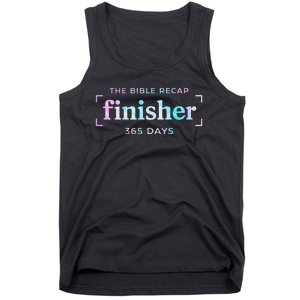 The Bible Recap Finisher 365 Days Gift Tank Top