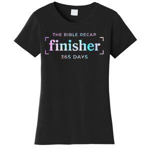 The Bible Recap Finisher 365 Days Gift Women's T-Shirt