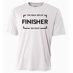 The Bible Recap Finisher 365 Days Gift Cooling Performance Crew T-Shirt