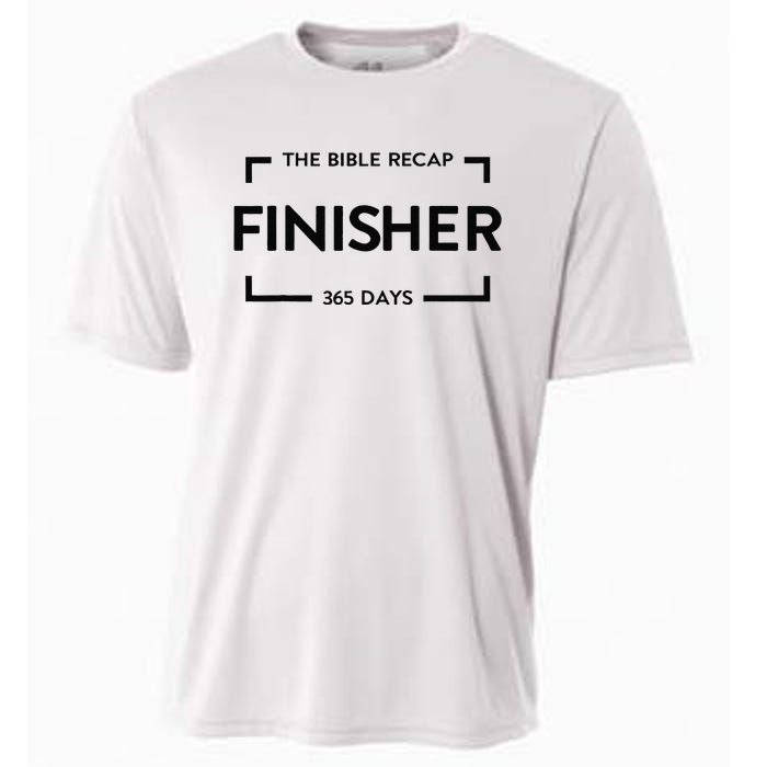 The Bible Recap Finisher 365 Days Gift Cooling Performance Crew T-Shirt